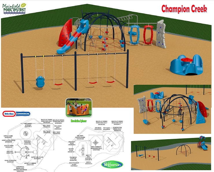 Champion creek playground plan